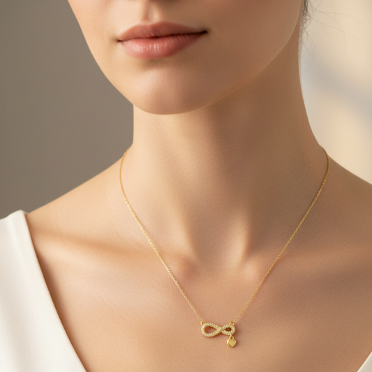 Infinity Pendant Set
