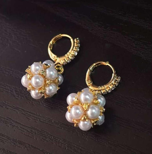 Stylish Fancy Pearl Earrings