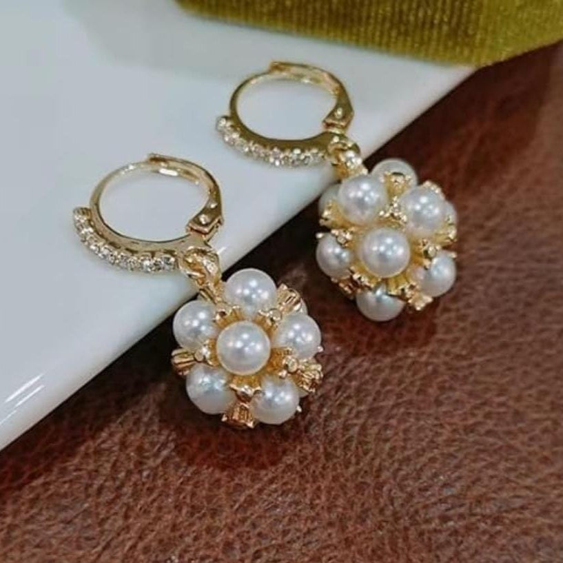Stylish Fancy Pearl Earrings