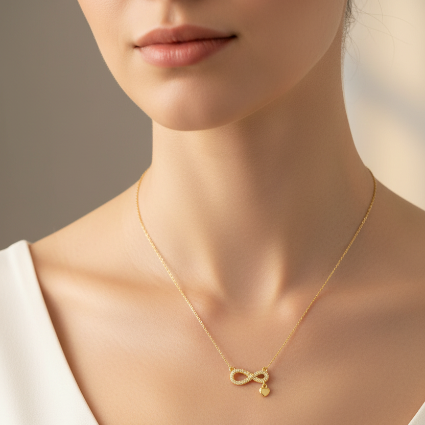 Infinity Pendant Set