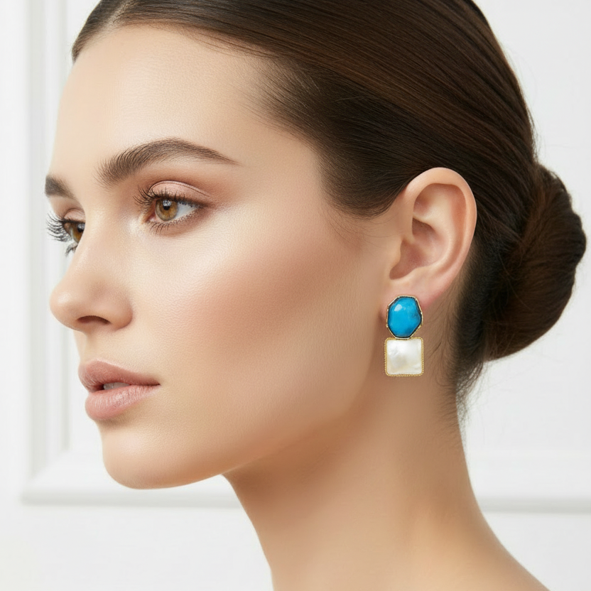 Mismatch Stud Earrings