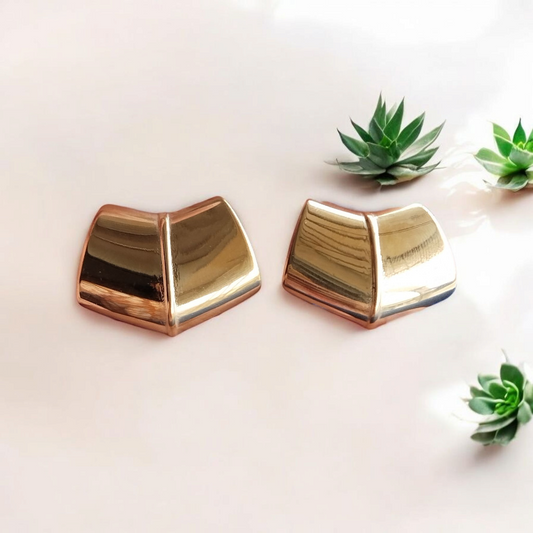 Geometric Anti Tarnish Earrings