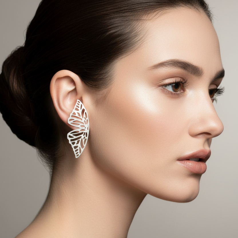 Butterfly Wing Shape Earrings