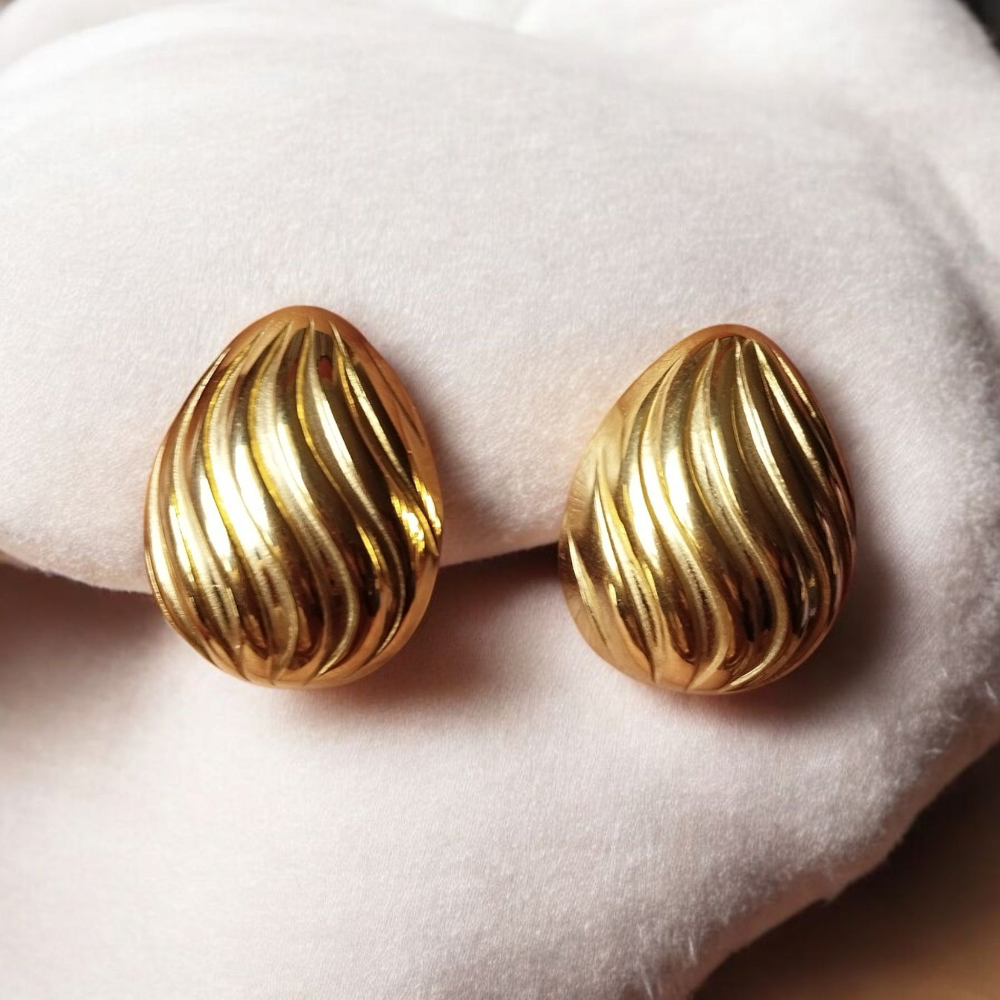 Golden Drop Earrings