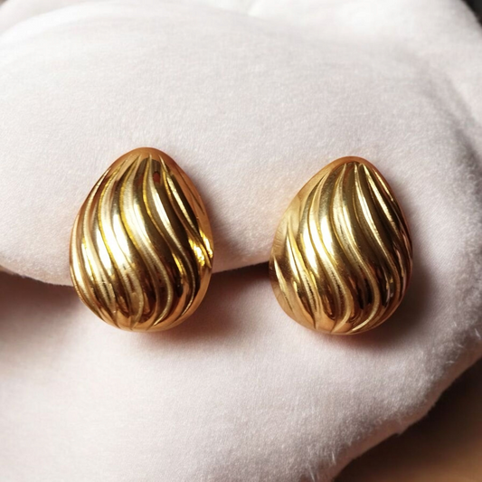 Golden Drop Earrings