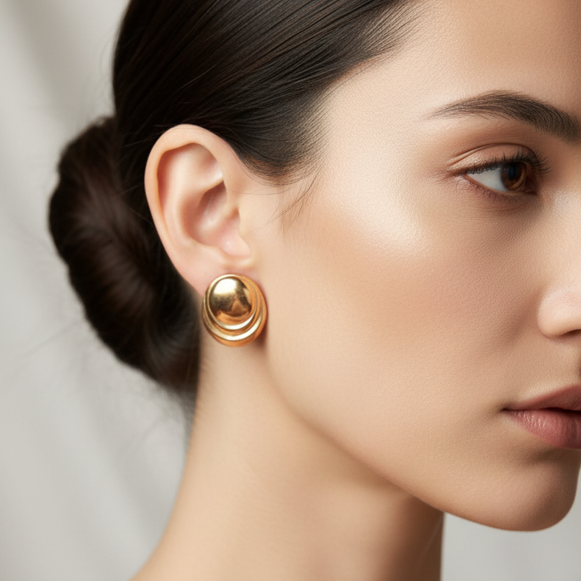 Oval Shape Earrings