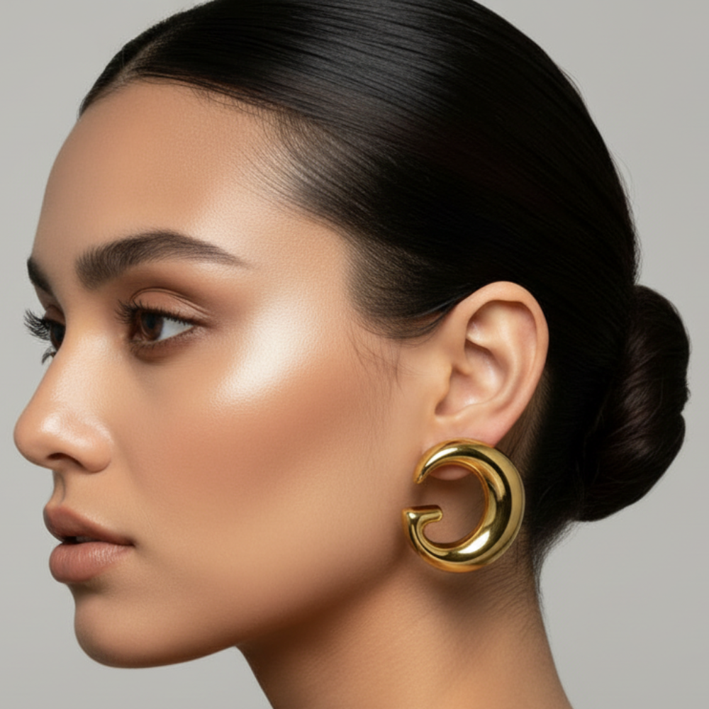 G Shape Earrings