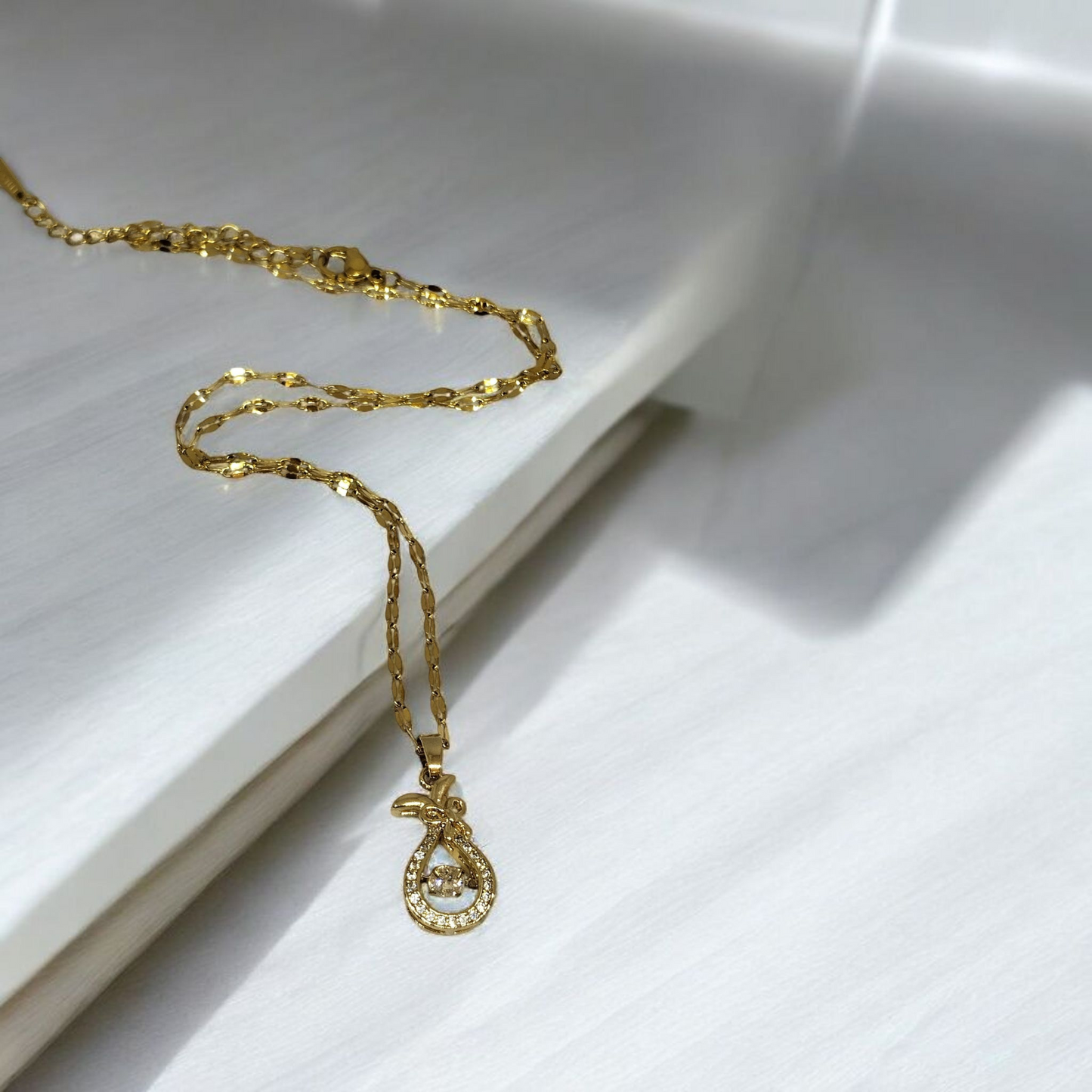 Tear drop Pendant Set