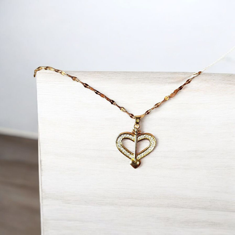 Heart Shape Pendant Set