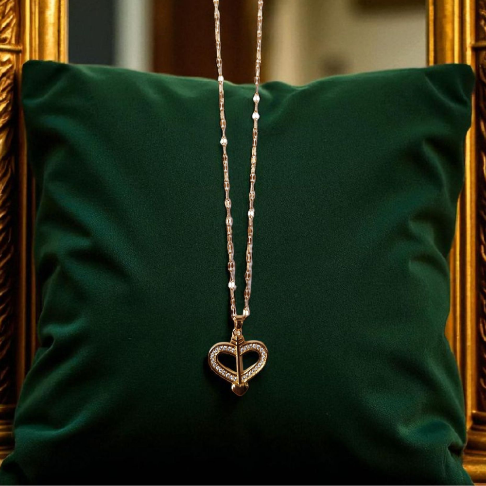 Heart Shape Pendant Set