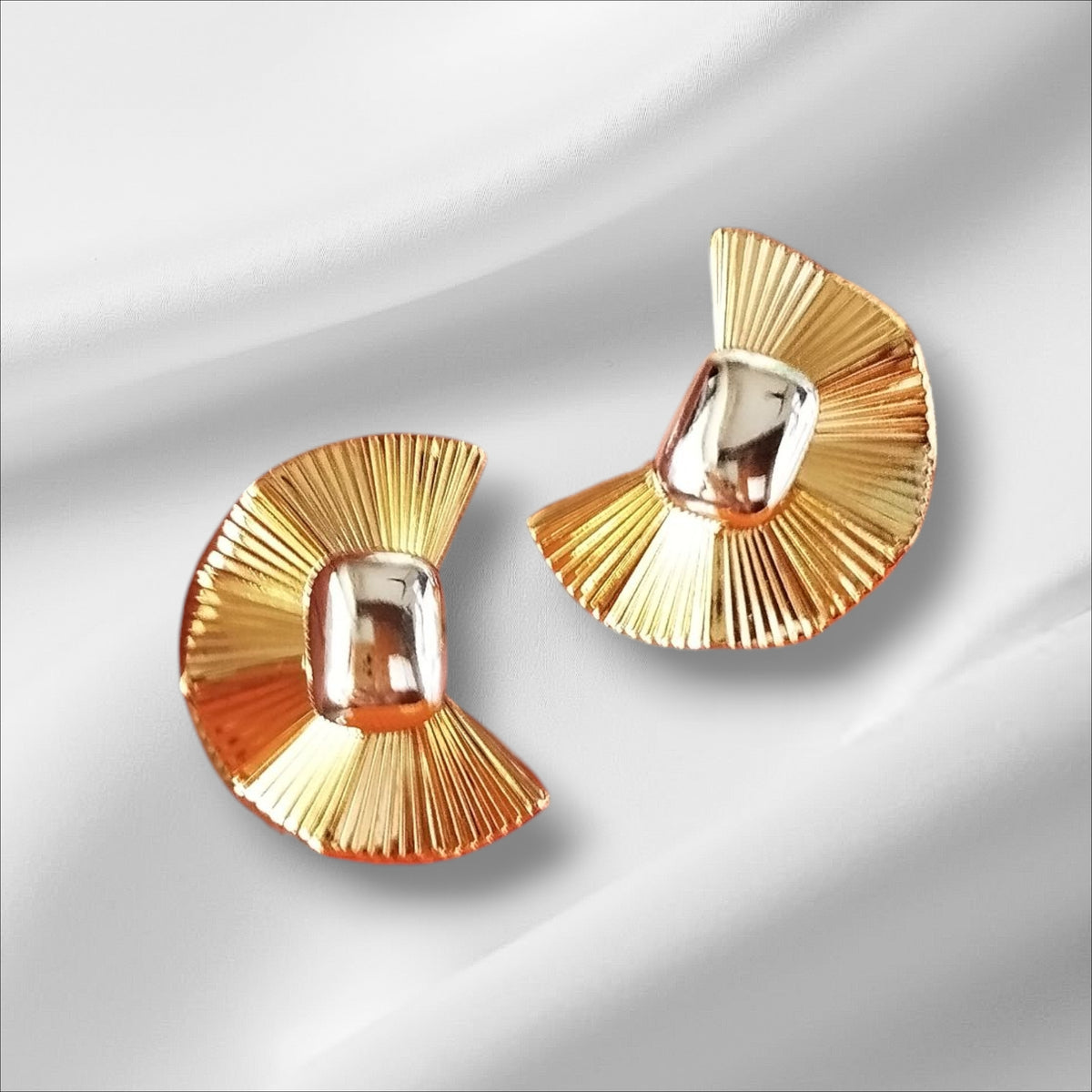 Golden Wave Earrings